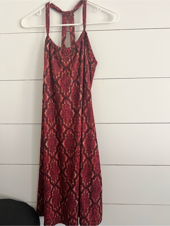 Prana Dresses & Skirts - Prana Burgundy Paisley Maxi Dress